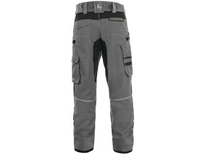 Kalhoty CXS STRETCH, 170-176cm, pánská, šedo - černé, vel. 46