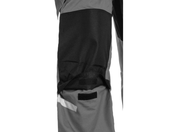 Kalhoty CXS STRETCH, 170-176cm, pánská, šedo - černé, vel. 52