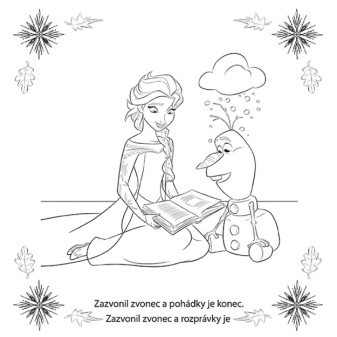 Pexeso v sešitu FROZEN - Ledové království