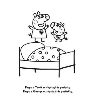 Pexeso v sešitu Prasátko Peppa