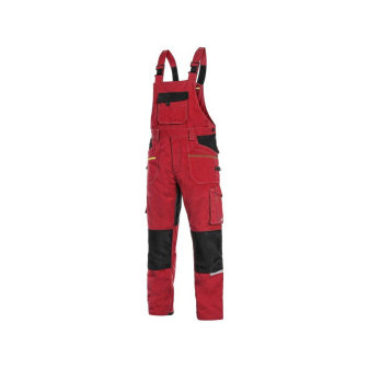 Zahradníky CXS STRETCH, pánské, červeno - černé, vel. 48