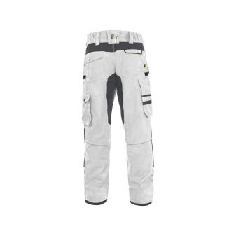 Kalhoty CXS STRETCH, pánské, bílo - šedé, vel. 58
