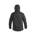 CXS STRETCH kurtka męska, softshell, czarna, rozmiar XL
