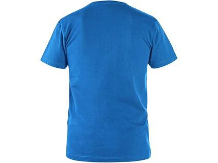 Tričko CXS NOLAN, krátky rukáv, azúrovo modrá