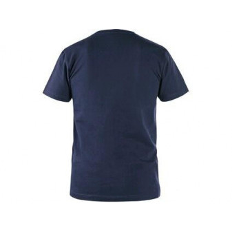 T-shirt CXS NOLAN, krótki rękaw, granatowy