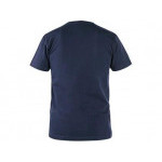 T-shirt CXS NOLAN, krótki rękaw, granatowy, rozmiar S