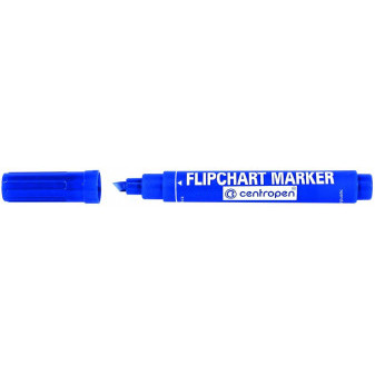 Popisovač Centropen 8560 Flipchart modrá šírka 1 - 4,6mm