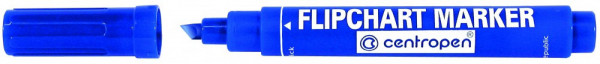 Marker Centropen 8560 Flipchart niebieski szerokość 1 - 4,6mm