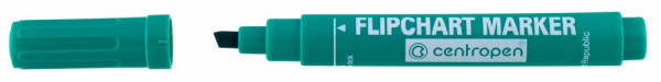 Pisak Centropen 8560 Flipchart zielony szerokość 1 - 4,6mm