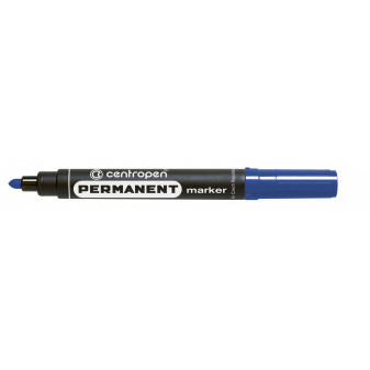 Popisovač Centropen 8566 permanent modrá šírka 2,5mm