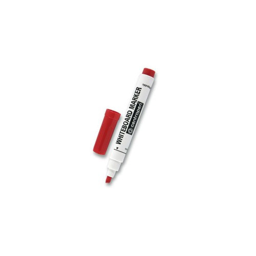 Marker Centropen 8569 na tablicy ścieralnej czerwony szerokość 1 - 4,5mm