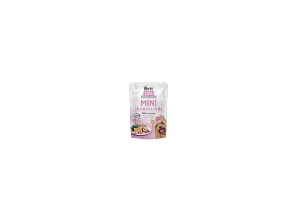 Kapsička Brit Care Mini Chicken&Tuna fillets in gravy 85g