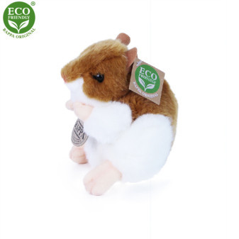 Plyšový křeček 13 cm ECO-FRIENDLY