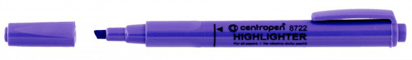 Zakreślacz Centropen 8722 fioletowy szerokość 1 - 4mm