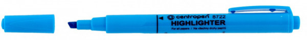 Zakreślacz Centropen 8722 niebieski szerokość 1 - 4mm