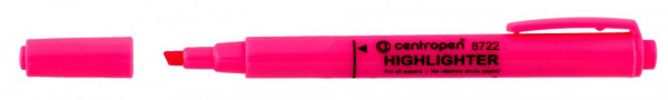 Zakreślacz Centropen 8722 różowy szerokość 1 - 4mm