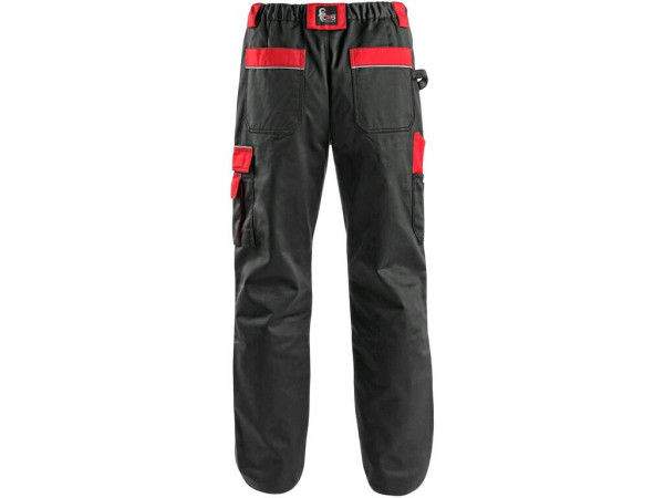 Kalhoty CXS ORION TEODOR, pánské, černo-červené, vel. 48