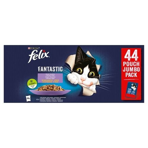 Felix Multipack hovezi/kure/losos/tunak 44x85g