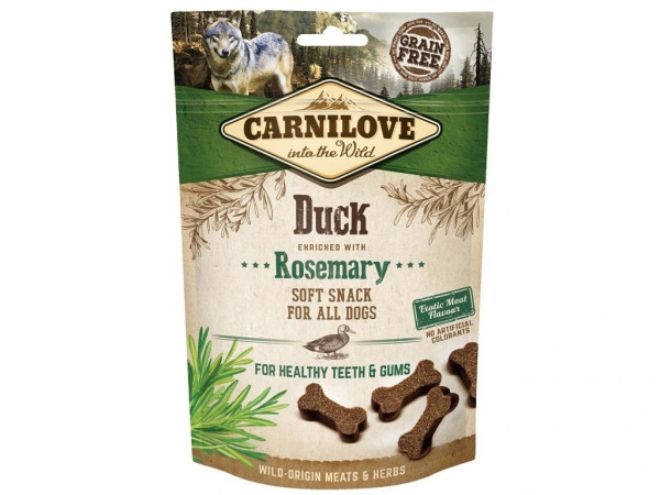 Carnilove Dog Semi Moist Snack Duck with Rosemary 200g