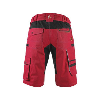 Kraťasy CXS STRETCH, pánské, červeno-černé, vel. 62