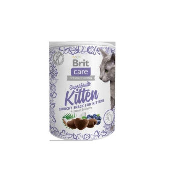 Brit Care Cat Przekąska Superowoce Kociak 100g