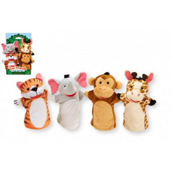 Maňásci safari ZOO 25cm v sáčku