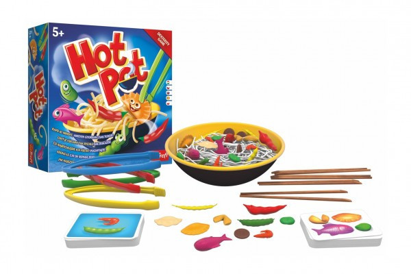 Hot Pot - Chyť ich všetky tak rýchlo, ako dokážeš! spoločenská hra v krabici 26x26x8cm