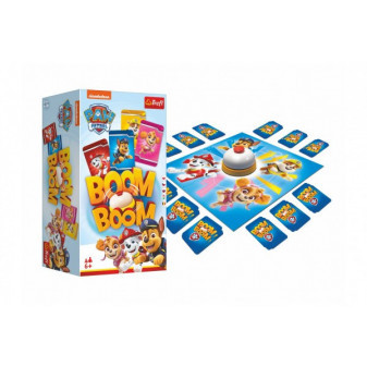 Boom Boom Tlapková patrola / Paw Patrol spoločenská hra v krabici 14x26x10cm
