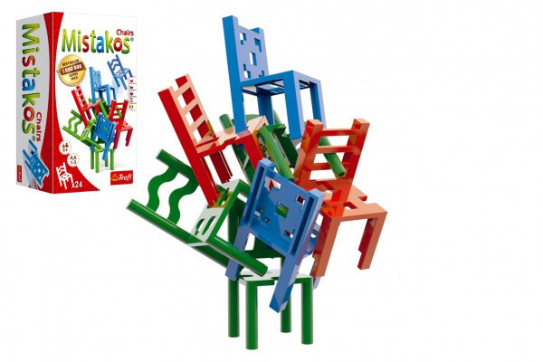 Mistakos Chairs/Stolička spoločenská hra v krabici 14,5x26x10cm