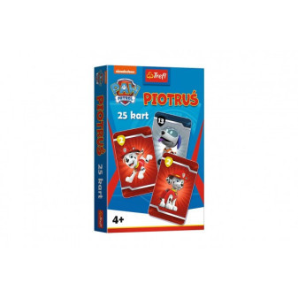 Gra planszowa Černý Petr Psi Patrol - karty w pudełku 6x9x1cm 20 sztuk w pudełku