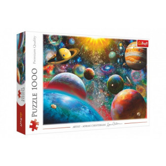 Puzzle Universe 1000 sztuk 68,3x48cm w pudełku 40x27x6cm