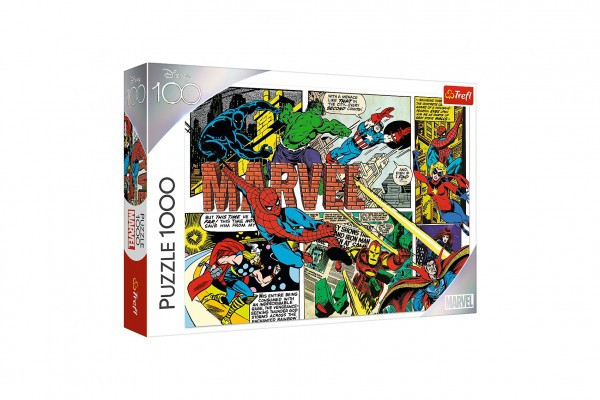 Puzzle Niepokonani Avengersi 1000 elementów 68,3x48cm w pudełku 40x27x6cm