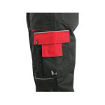 Kalhoty CXS ORION TEODOR, pánské, černo-červené, vel. 56