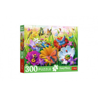 Puzzle Hmyz na louce 300dílků 60x40cm v krabici 34x26x5cm