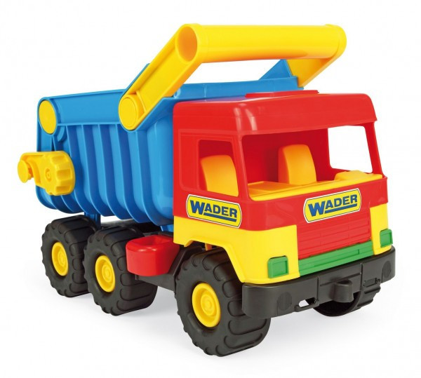 Auto middle Truck sklápěč plast 38cm 2 barvy Wader