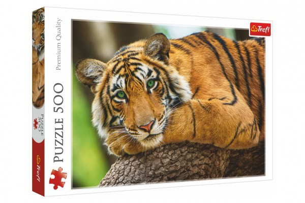 Puzzle Portrét tigra 500 dielikov 48x34cm v krabici 40x27x4, 5cm