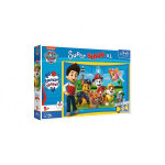 Puzzle 104 XL Super Shape Přátelé štěňat Tlapková patrola/Paw patrol 60x40cm v krabici 40x27x6cm