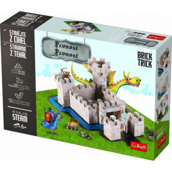Buduj z klocków Brick Trick Fortress w pudełku 36x25x7cm