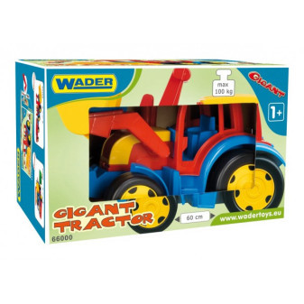 Auto/Traktor Gigant nakladač plast 55cm v krabici Wader