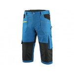Spodnie 3/4 CXS STRETCH, męskie, średnio niebiesko-czarne, rozmiar 46