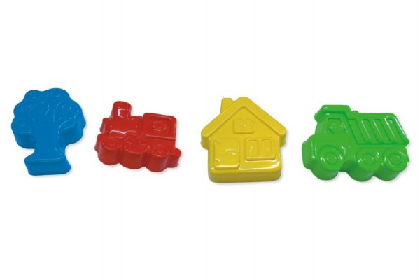 Formičky Bábovky na písek plast 16cm asst 12m+ Wader