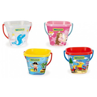 Kbelík čtvercový 2L plast 15x19cm Wader