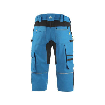 Kalhoty 3/4 CXS STRETCH, pánské, středně modré-černé, vel. 52