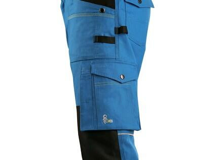 Kalhoty 3/4 CXS STRETCH, pánské, středně modré-černé, vel. 54