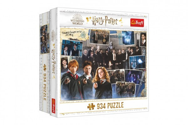 Puzzle Harry Potter Armia Dumbledore'a 934 elementy 68x48cm w pudełku 26x26x10cm