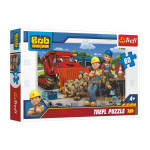 Puzzle Bob i Wendy/Bořek Budowniczy 33x22cm 60 sztuk w pudełku 21x14x4cm