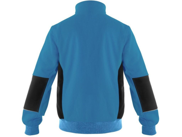 Mikina CXS TEXAS, pánská, středně modrá-černá, vel. 5XL