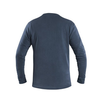 Tričko CXS PETR, dlouhý rukáv, tmavě modré, vel. 5XL