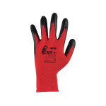 Rękawiczki CXS MERU, częściowo nasiąkane lateksem, rozmiar 09