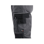 Kalhoty CXS ORION TEODOR, zkrácená varianta, zimní, pánská, šedo-černé, vel. 56-58